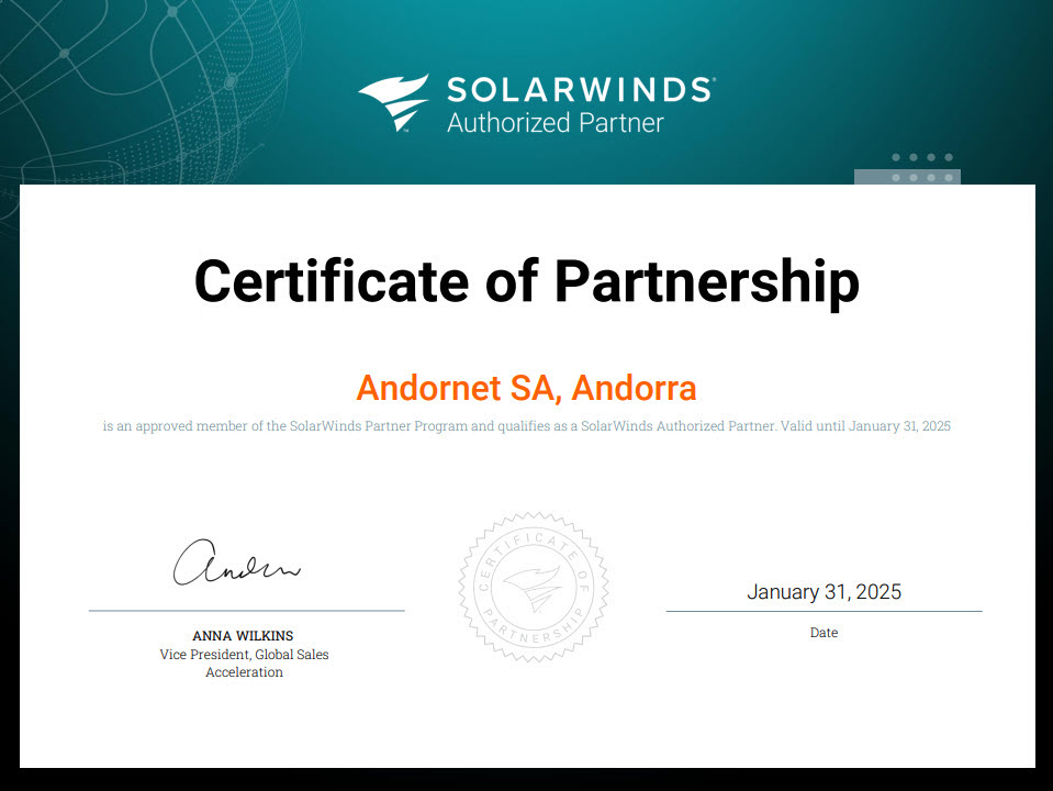 partner solarwinds